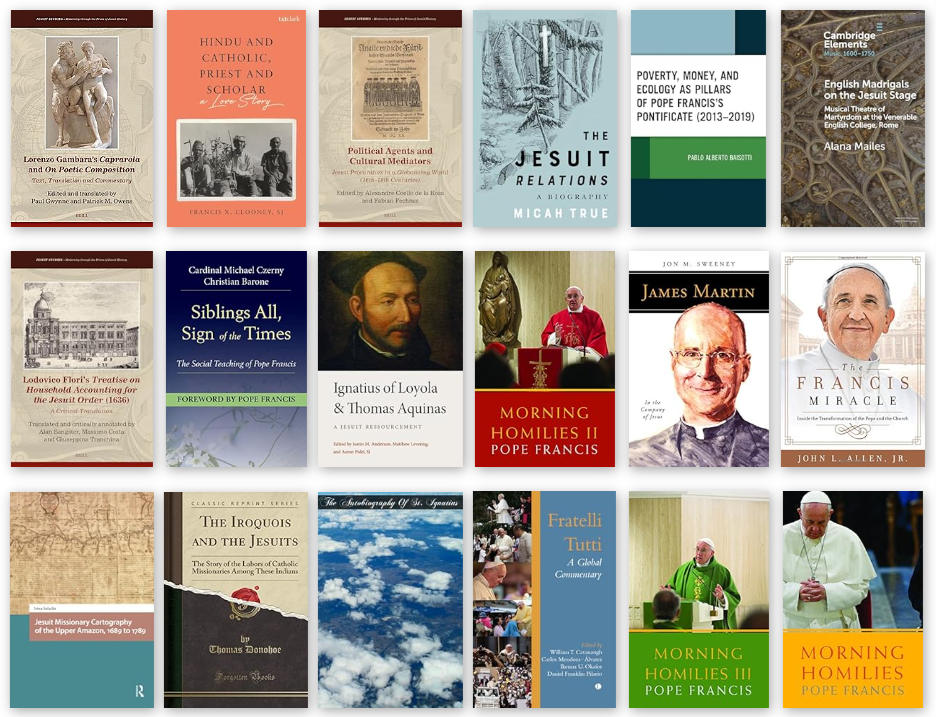 Book covers showing over 15 Jesuitica books added in the last 6 months
